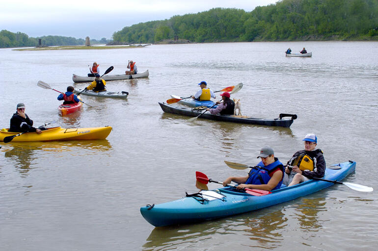 Kayakers