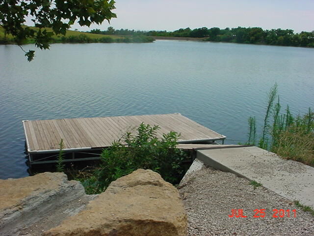 Howard Lake dock