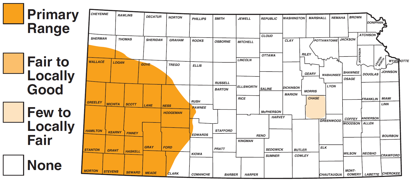 Pronghorn Map