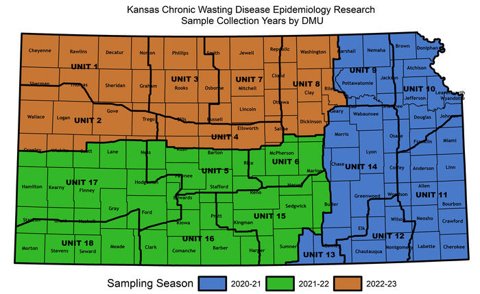 Eastern CWD Testing Zone