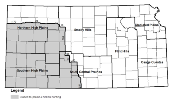 Upland Bird Map