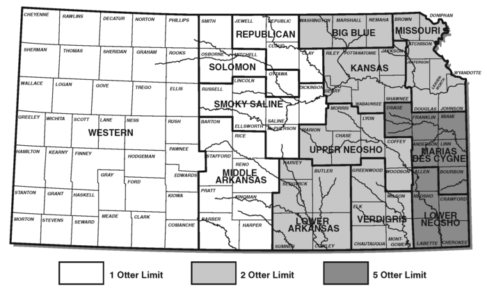 Otter Management Unit Map