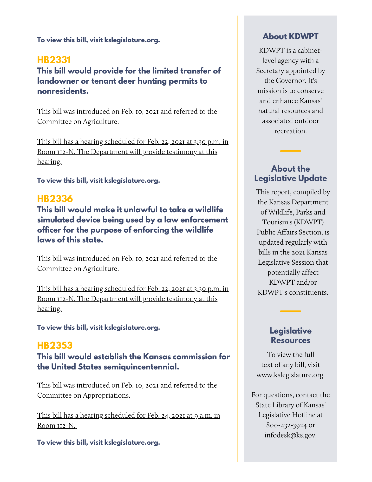 2-18-2021 Legislative Update Page 3