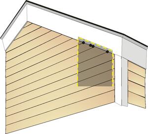 BAT BAFFLE FLAT FASCIA