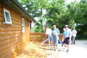 Central Kansas Yacht Club planing flowers