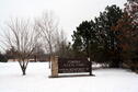 Winter Entrance Sign