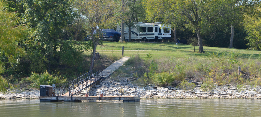 Pomona-State-Park-Campground-View