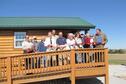 Cabin ribbon cutting