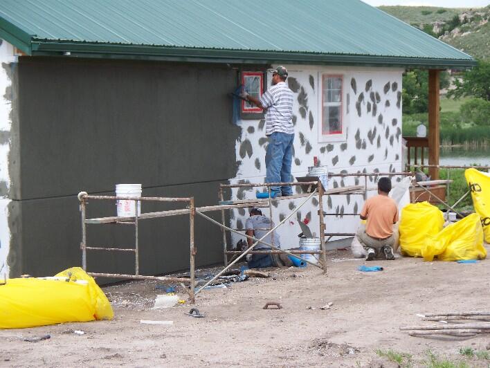 Cabin Stucco