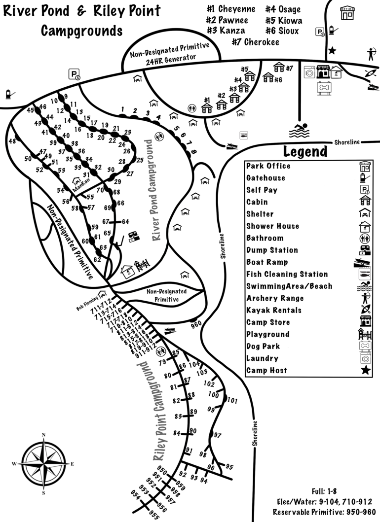 River Pond Area Map