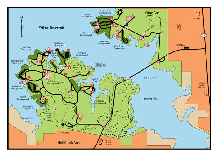 Wilson Camp Map