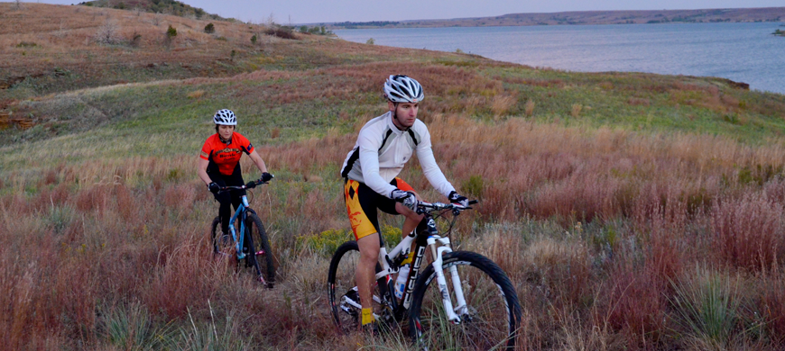 Wilson-State-Park-Sunset-Bikers